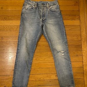 Levi’s 501 White Oak Cone Denim Size 28